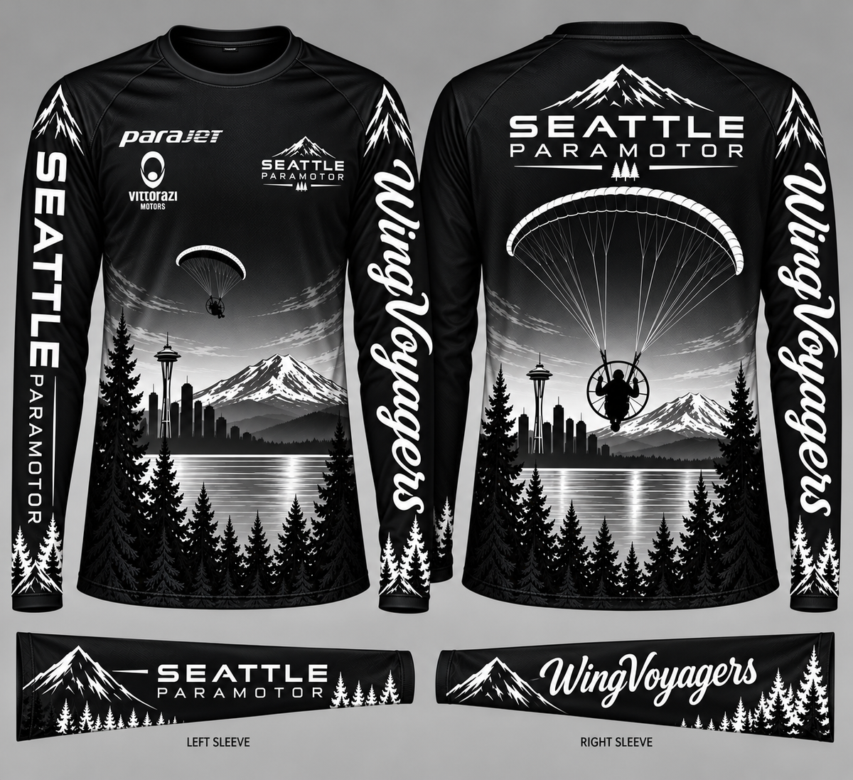 Seattle Paramotor/WingVoyagers Flight Jersey